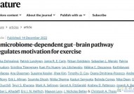Nature：肠道细菌有助于保持身材，增加多巴胺分泌，促进运动