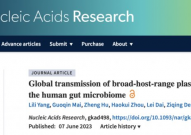 Nucleic Acids Research：揭示人肠道质粒，认识肠道生态系统及耐药性基因传播