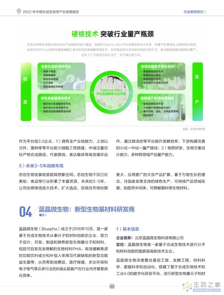 2022年合成生物学产业投资报告-第63页